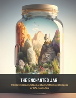 The Enchanted Jar: Intricate Coloring Book Featuring Whimsical Scenes of Life Inside Jars B0C4N42LMG Book Cover