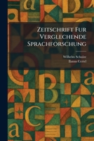 Zeitschrift Fur Verglechende Sprachforschung (German Edition) 1026100615 Book Cover