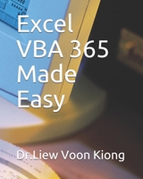 Excel VBA 365 Made Easy B088N5G5TG Book Cover