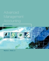 Advanced Management Accounting 0534083161 Book Cover