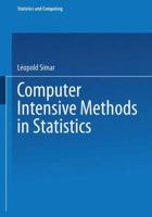 Computer Intensive Methods in Statistics (Contributions to Statistics) 3790806773 Book Cover
