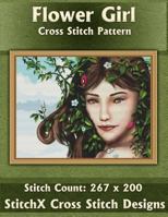 Flower Girl Cross Stitch Pattern 1500453560 Book Cover