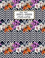 Five Year Calendar 2021-2025: Monthly planner, Organized time management five years, 57 months calendar with holidays, From April 2021 - December 20 B091G83PP7 Book Cover