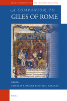 A Companion to Giles of Rome 9004315365 Book Cover