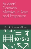 Students' Common Mistakes in Ratio and Proportion B0FHF5FWHW Book Cover