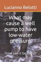 What may cause a well pump to have low-water pressure: How can it be fixed? B0BRYY4JPW Book Cover
