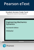 Pearson Etext Engineering Mechanics: Dynamics -- Access Card 0136851959 Book Cover