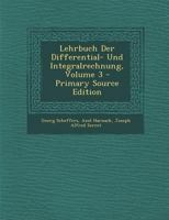 Lehrbuch Der Differential- Und Integralrechnung; Volume 3 1289913455 Book Cover