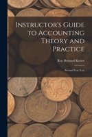 Instructor's Guide to Accounting Theory and Practice: Second Year Text B0BQ8WSRLS Book Cover