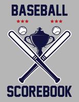 Baseball Scorebook : 100 Scorecards for Baseball and Softball Games 1095132083 Book Cover