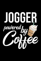 Jogger Powered by Coffee: Christmas Gift for Jogger Funny Jogger Journal Best 2019 Christmas Present Lined Journal 6x9inch 120 pages 1701887622 Book Cover