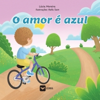 O amor é azul (Portuguese Edition) 6552281501 Book Cover
