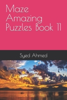 Maze Amazing Puzzles Book 11 B0BQ9RQVJ6 Book Cover