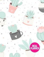 Meal Planner : Simple Track and Plan Your Meals Weekly - 52 Week Food Planner - Diary - Log - Journal - Calendar - Meal Prep and Planning Grocery List - Large 8. 5 X 11 Inch - 110 Pages - Design Eleme 1710766751 Book Cover