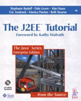 The J2EE Tutorial 0201791684 Book Cover