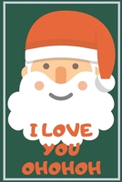 Merry Christmas: Santa Claus comes with hope and love to wish you the best. 120 pages. Soft and quality tops, glossy paper. Better than a gift card. Perfect to carry everywhere. 1674663145 Book Cover