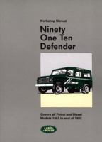 Land Rover 90/110 Defend. WSM (2 vols) (Official Workshop Manuals) 1855202506 Book Cover