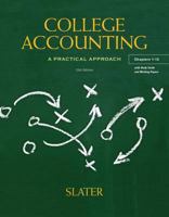 College Accounting: A Practical Approach, Chapters 1-12 [with Study Guide & Working Papers] 013606566X Book Cover
