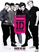 One Direction: Where We Are (100% Official): Our Band, Our Story 0062219049 Book Cover