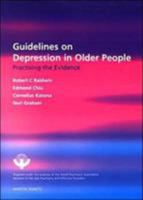 Guidelines on Depression in Older People: Practising the Evidence 1841841269 Book Cover