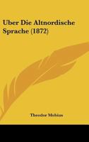 �ber Die Altnordische Sprache 1145250203 Book Cover