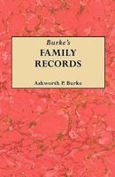 Burke's Family Records 0806345055 Book Cover