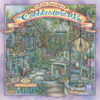 2021 the Cobblestone Way 16-Month Wall Calendar 153190999X Book Cover