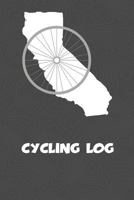 Cycling Log: California Cycling Log for tracking and monitoring your workouts and progress towards your bicycling goals. A great fitness resource for ... Bicyclists will love this way to track goals! 1727820703 Book Cover