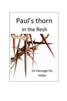 Paul's thorn - its message for today 1986141705 Book Cover