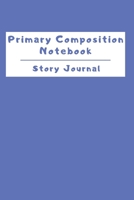 Primary Composition Notebook Story Journal: Wide Ruled Story Telling Lined Composition Journal: Half Picture Drawing Space Half Writing Space 110 Page School Exercise Book Solid Blue 1698997728 Book Cover