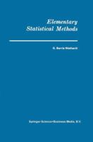Elementary Statistical Methods 0412113708 Book Cover