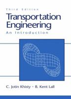 Transportation Engineering: An Introduction 0139292748 Book Cover
