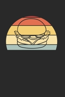 Burger Notizbuch: Burger Notizbuch für Liebhaber / Notizheft / Notizblock A5 (6x9in) Dotted Notebook / Punkteraster / 120 gepunktete Seiten (German Edition) 1675550433 Book Cover