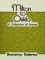 Milton to Ouida: A Collection of Essays 0714623938 Book Cover