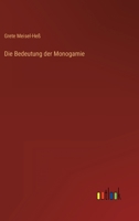 Die Bedeutung Der Monogamie 3846031151 Book Cover