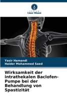 Wirksamkeit der intrathekalen Baclofen-Pumpe bei der Behandlung von Spastizität (German Edition) 6208208211 Book Cover