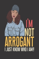 Black Girl Magic Lined Journal: Black Girl Magic I'm Not Arrogant Strong Melanin Queen Self CareGratitude6x9 100 Pgs RhymesPoetryPrayerNotebook DiaryAfrican AmericanBlack QueenMelaninGift 1697233503 Book Cover