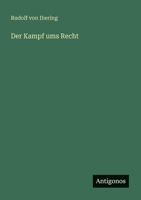Der Kampf ums Recht (German Edition) 3563196176 Book Cover