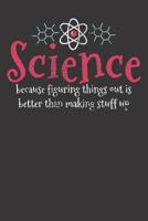 Notebook: College Ruled 6x9 120 Pages Science Physics Chemistry Atom Vintage Gift 1081974893 Book Cover