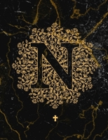 N: 2020 Monogram Weekly Planner With Biblical Quotes - January 1 To December 31, 2020 1699268533 Book Cover