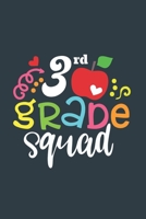 3 rd Grade Squad for students and teacher Gift 3 rd Grade A beautiful personalized: Lined Notebook / Journal Gift, 3 rd Grade Squad for students and teacher Gift 3 rd Grade,120 Pages, 6 x 9 inches, Gi 1677456833 Book Cover