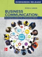 Mhe High School Business Communication: Developing Leaders for a Networked WOR 1266403310 Book Cover