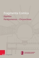 Fragmenta Comica 25.2 Diphilos Frr. 59-85 3911065000 Book Cover