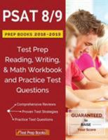 PSAT 8/9 Prep Books 2018 & 2019: Test Prep Reading, Writing, & Math Workbook and Practice Test Questions 1628455152 Book Cover