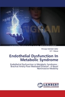 Endothelial Dysfunction In Metabolic Syndrome 3659539589 Book Cover