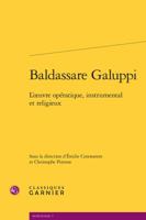 Baldassare Galuppi: L'Oeuvre Operatique, Instrumental Et Religieux 2406058336 Book Cover