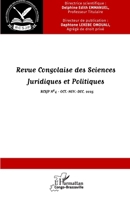 Revue Congolaise des Sciences Juridiques et Politiques: RCSJP N°4 Oct.-Nov.-Dec. 2025 (French Edition) 2336598205 Book Cover