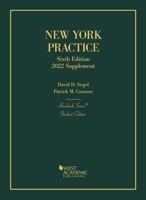 New York Practice, 6th, Student Edition, 2022 Supplement 1685613861 Book Cover