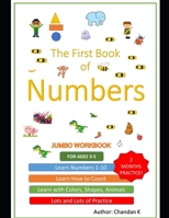 Learn Numbers: One to ten Workbook 1-10: Fun learning numbers up to 10 with activities like colouring, sketching, counting games and projects 1086702557 Book Cover