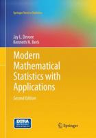Modern Mathematical Statistics with Applications 0534404731 Book Cover